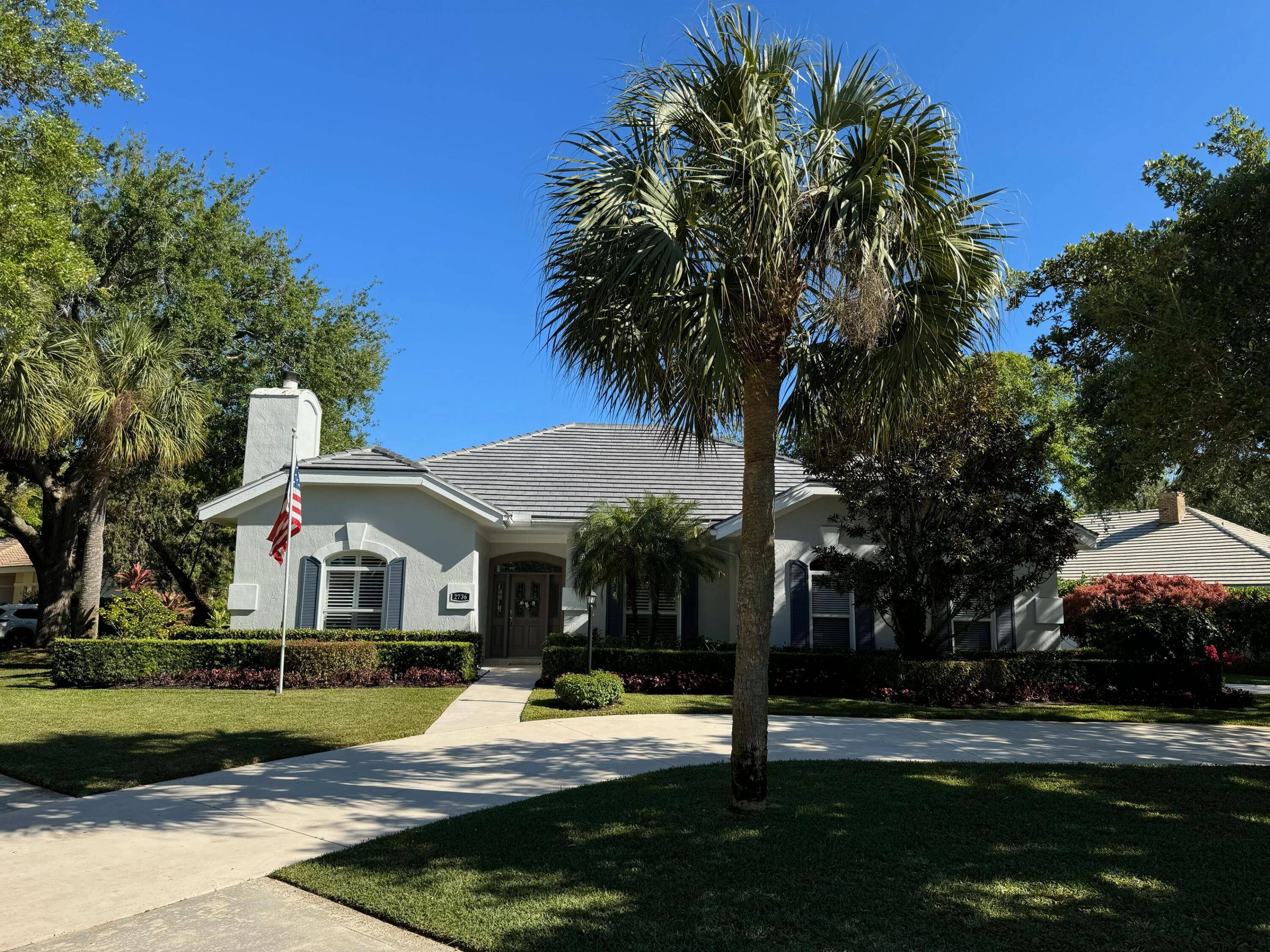 Nestled in the highly coveted, lush tree lined boutique community of Andover, this meticulously renovated 2520 sq ft 3BR plus den residence offers a perfect blend of Florida lifestyle charm ...