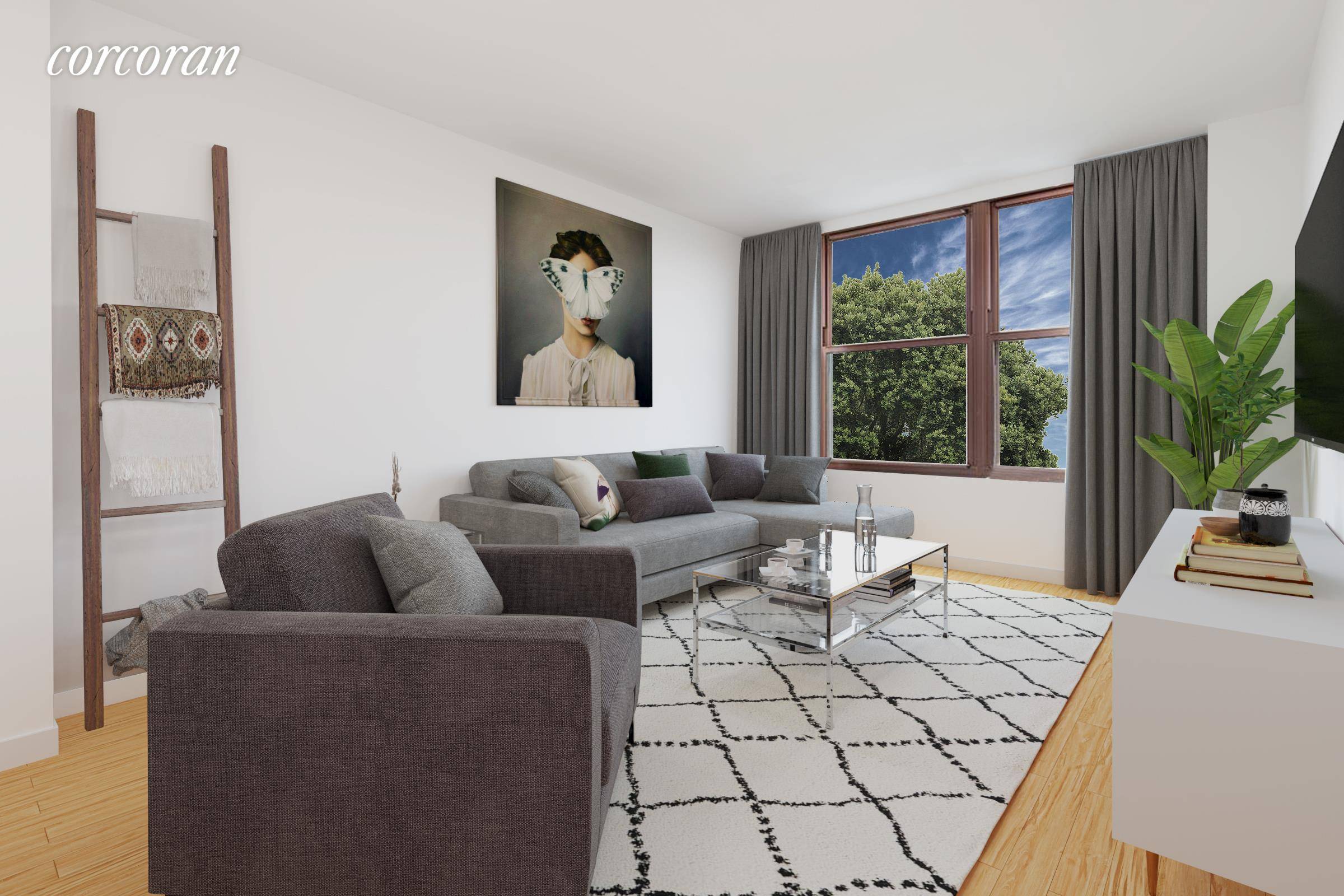 NO FEE 2 months free for 6 1 or earlier lease startA Great deal on Prospect Park with lovely view !