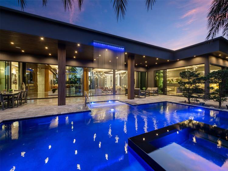 Designed amp ; built by Prestige Design Homes, this turn key estate is a standout example of their iconic residential work.