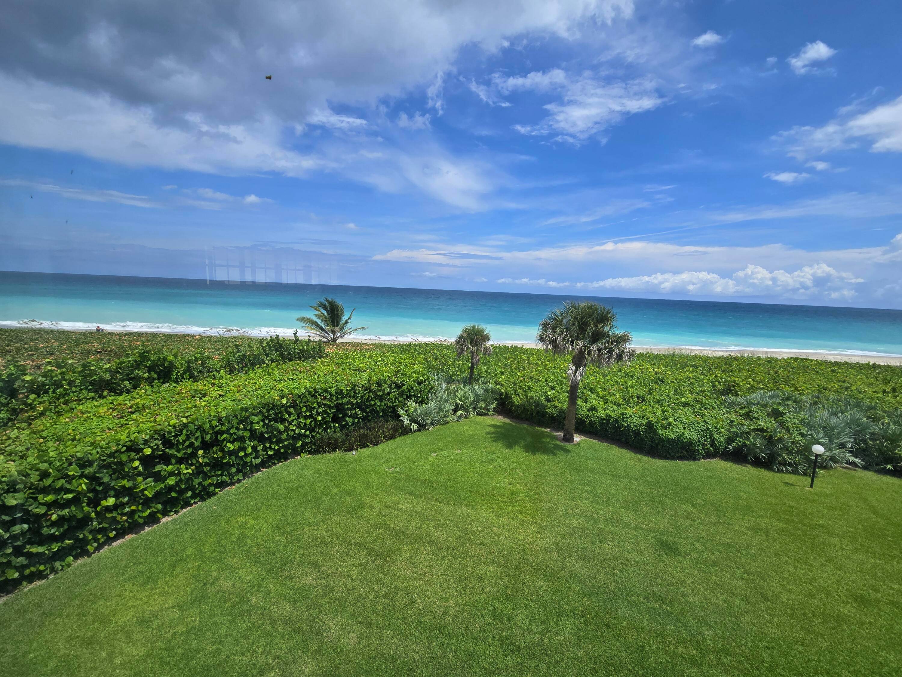 Eclectic 2 bedroom 2 bath condo directly on the ocean in the sought after town of Juno Beach.
