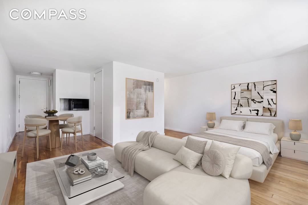 Turnkey and priced to sell in a full service building with a plethora of amenities.