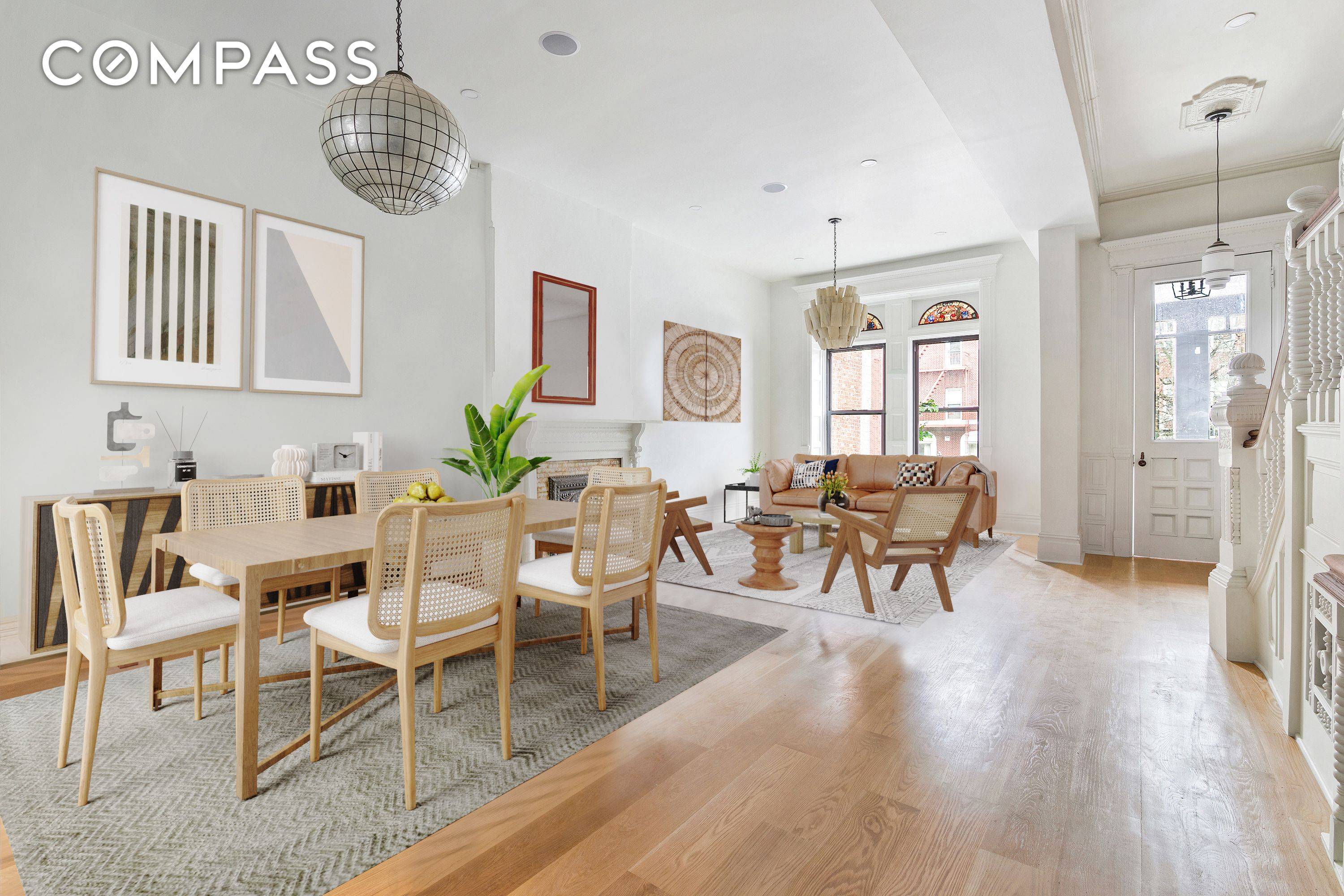 Introducing 1412 Pacific Street, a meticulously restored Crown Heights North residence dating back to 1901.