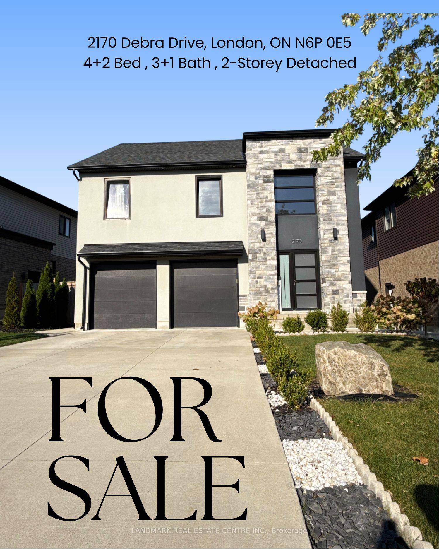 Welcome to your dream home 2170 Debra Drive in beautiful LONDON ONTARIO a truly exceptional opportunity that combines upscale living, thoughtful design, and outstanding location.