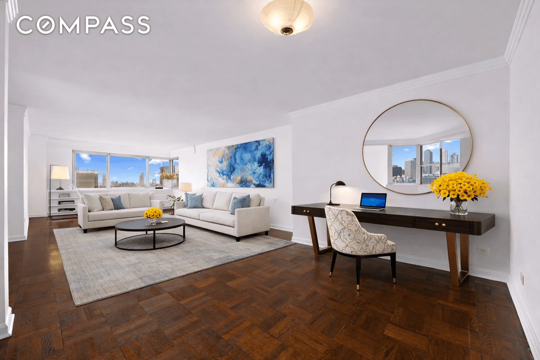 FIRST SHOWING SUNDAY MARCH 29 OPEN HOUSE BY APPOINTMENT ONLY 1 30 300PM Perched high up on the 20th floor of the iconic Stewart House, this sprawling 1, 100 square ...