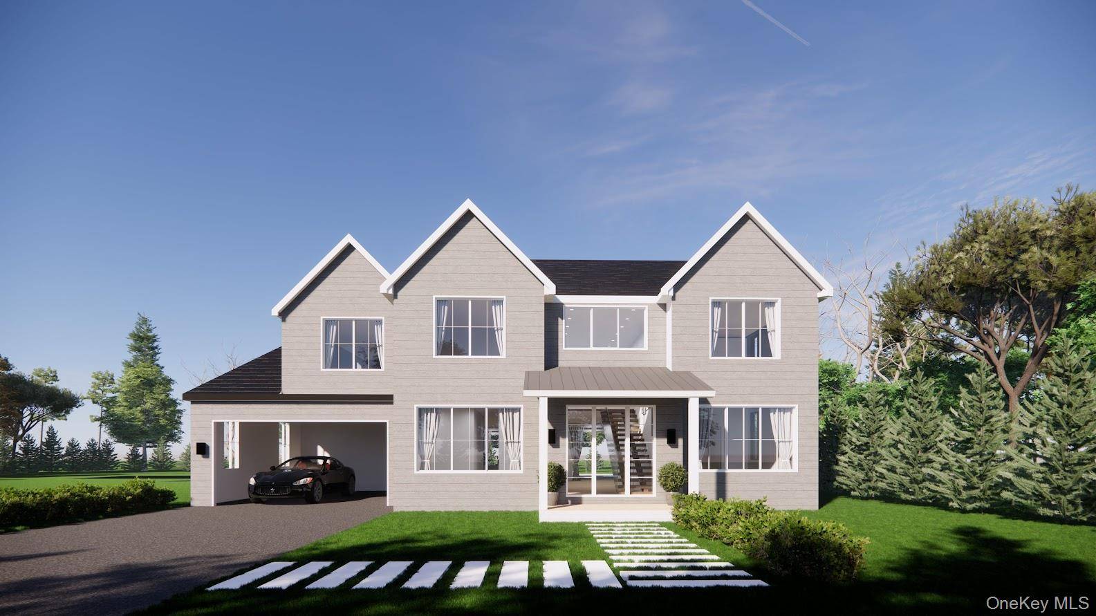 This handsome 5900 square foot new Transitional home is one of two that are being completed now that will be nestled squarely in between the Shinnecock Golf Course, a beautiful ...