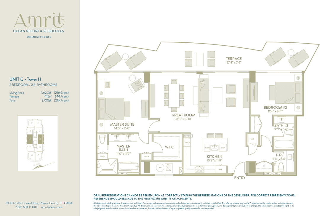 Welcome to the Amrit Singer Island, the ultimate luxury wellness lifestyle in the Palm Beaches.