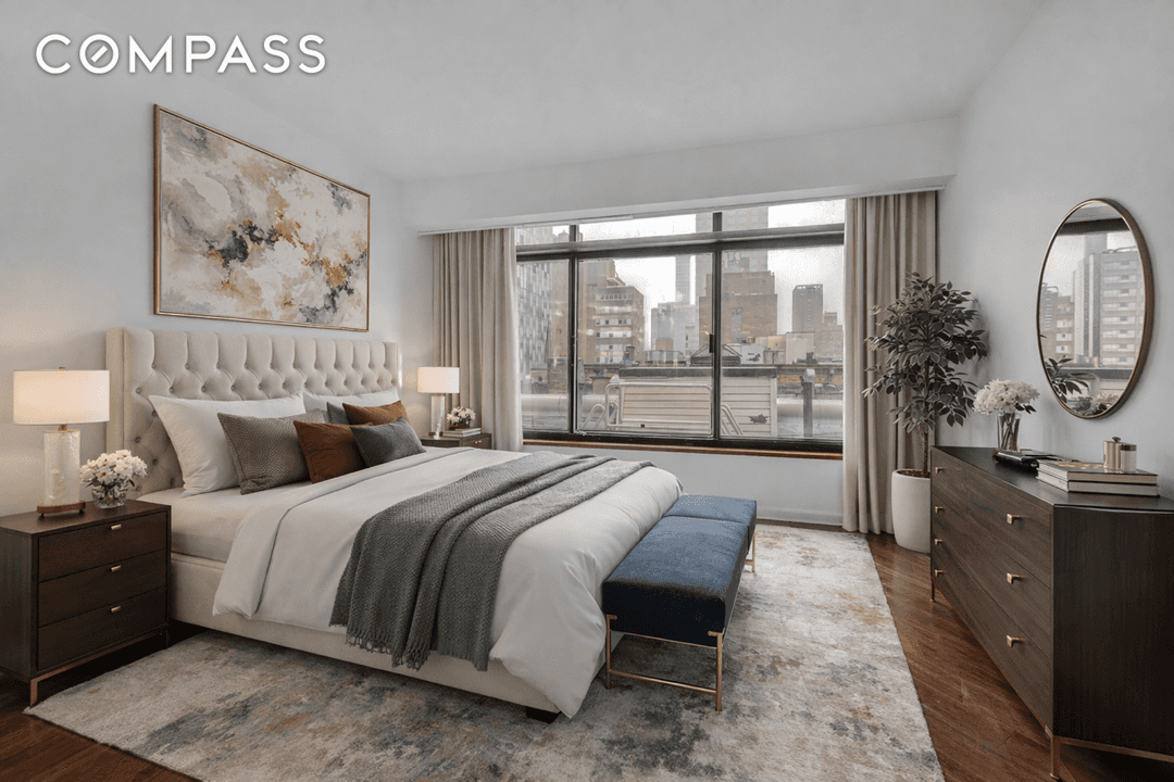 Sophisticated Corner One Bedroom at The Kingsley 400 East 70th Street Upper East Side Bathed in natural light from oversized corner windows, this elegant one bedroom residence offers a refined ...