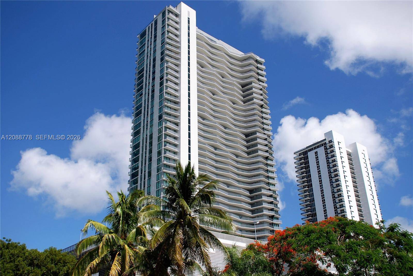 Incredible direct views of Biscayne Bay amp ; Miami Beach 2 bedroom amp ; 2 full baths unfurnished unit.