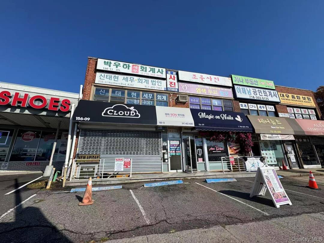 Prime ground floor retail space available on highly visible Northern Blvd in the heart of Flushing.