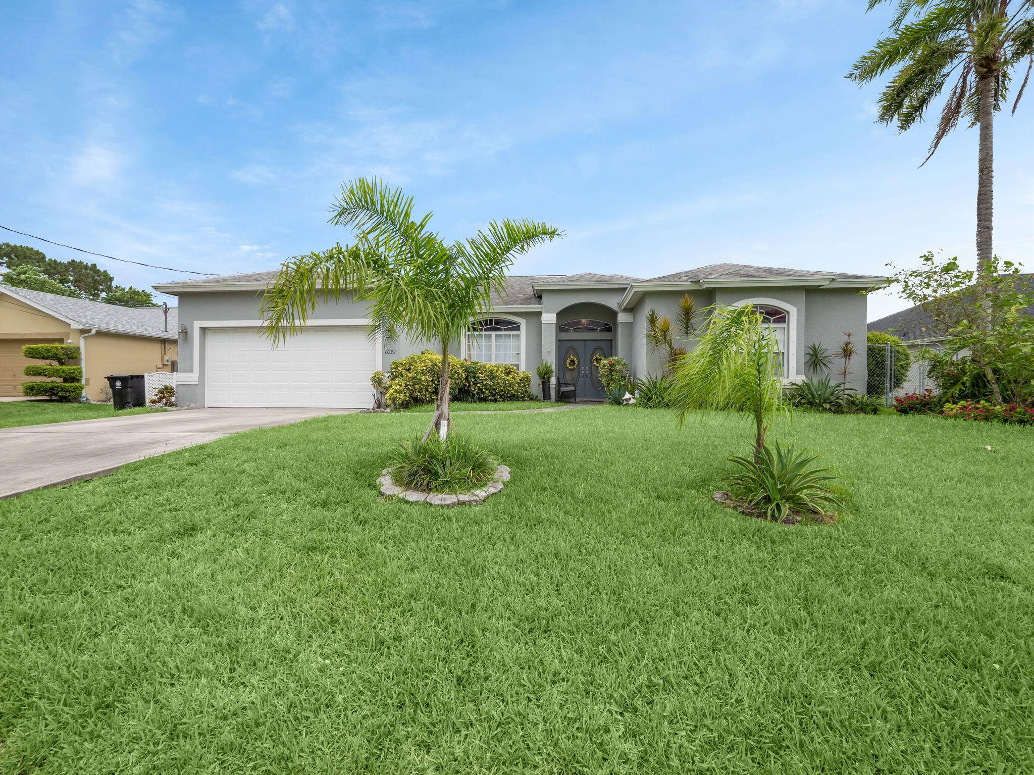 This charming 4 bedroom, 2 bathroom home offers double door entry that leads to a bright, open floor plan with 10 foot ceilings and a seamless flow between the living, ...