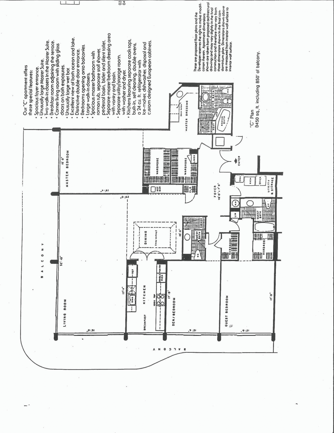 Ocean to Intracoastal 3BR 3BA northwest corner unit at Beach Point with 2, 606 sq ft and sweeping ocean and Intracoastal views.
