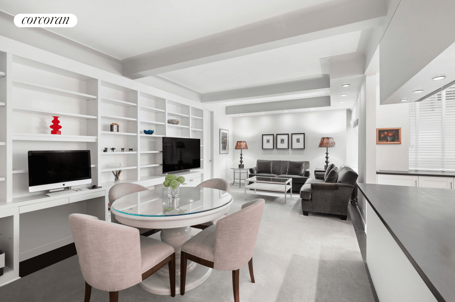 Quiet luxury meets this turn key, large architect designed pre war East Village one bedroom.