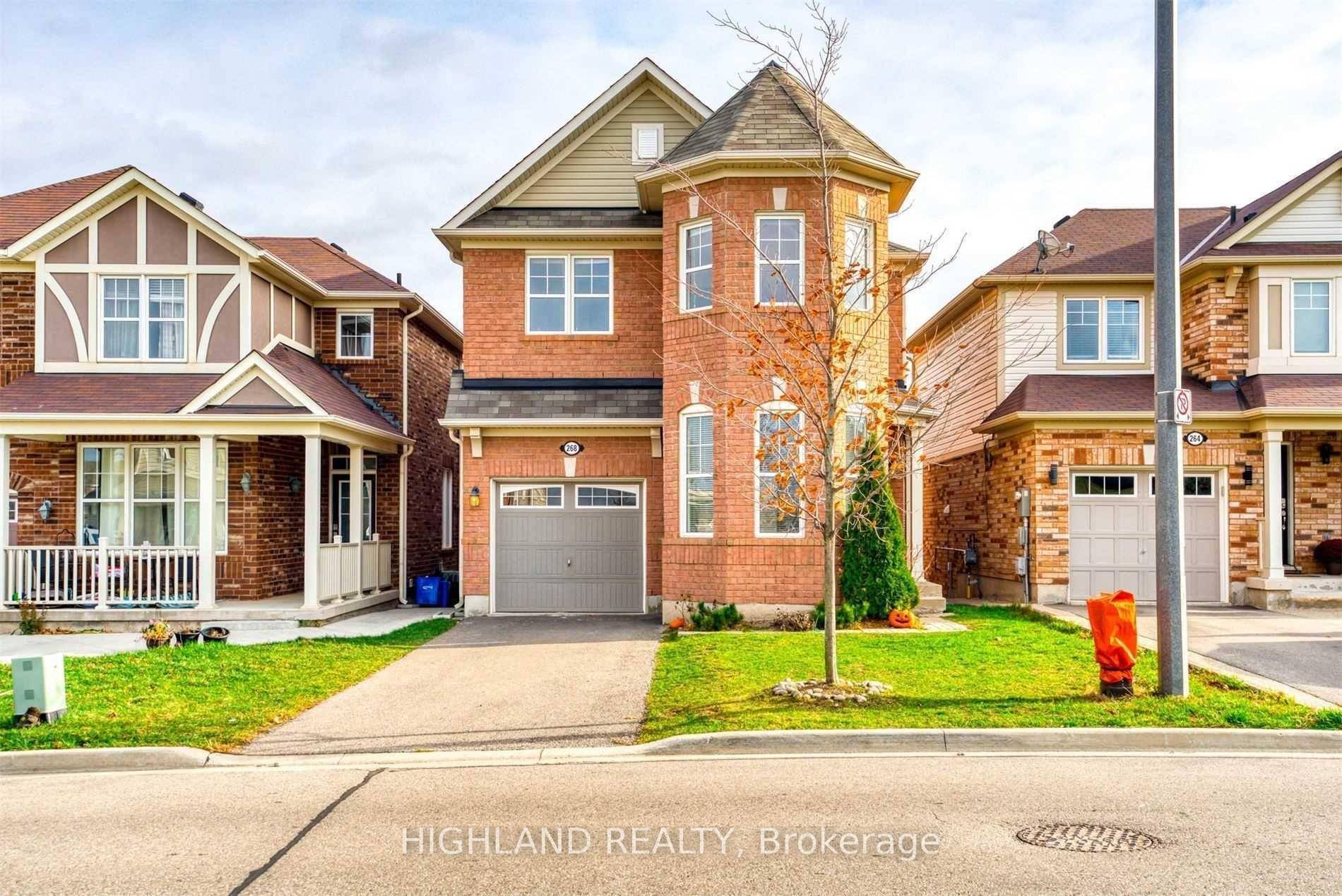 Facing To A Beautiful Park Upgraded 4 Bedroom Detached W A Walk Out Basement In Desirable Hawthorne Village, Milton Open Concept Layout, Wood Floors amp ; 9Ft Ceilings On The ...