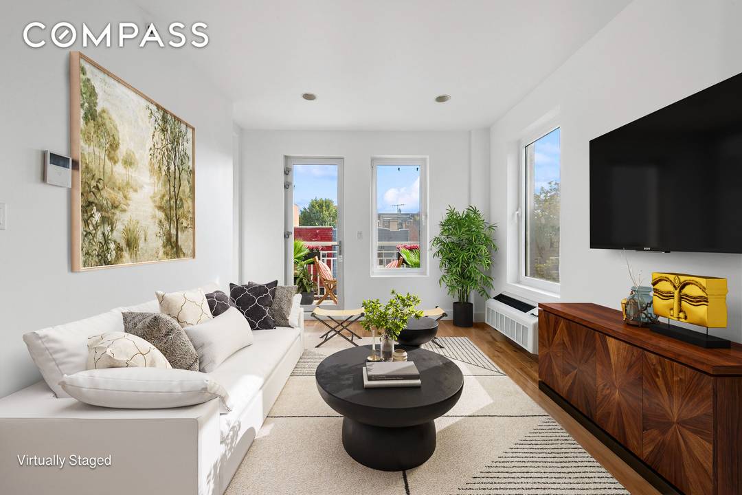 Bright, Stylish 1 Bedroom with Private Balcony, Renovated Interiors amp ; Optional Parking Welcome to Residence 4B at 139 Skillman Avenue a beautifully updated one bedroom condo in a boutique ...