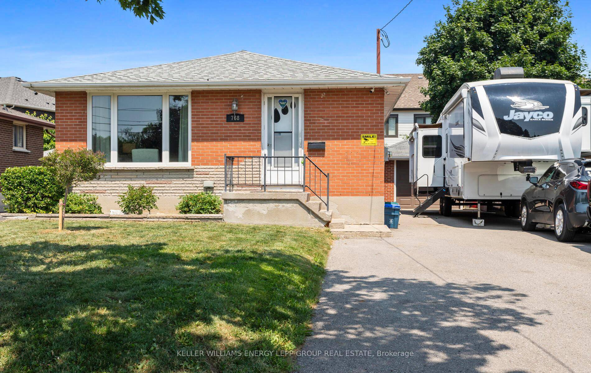 Welcome to this impressive 3 1 bedroom, 2 bath solid brick bungalow nestled in a quiet, mature East Oshawa neighborhood.