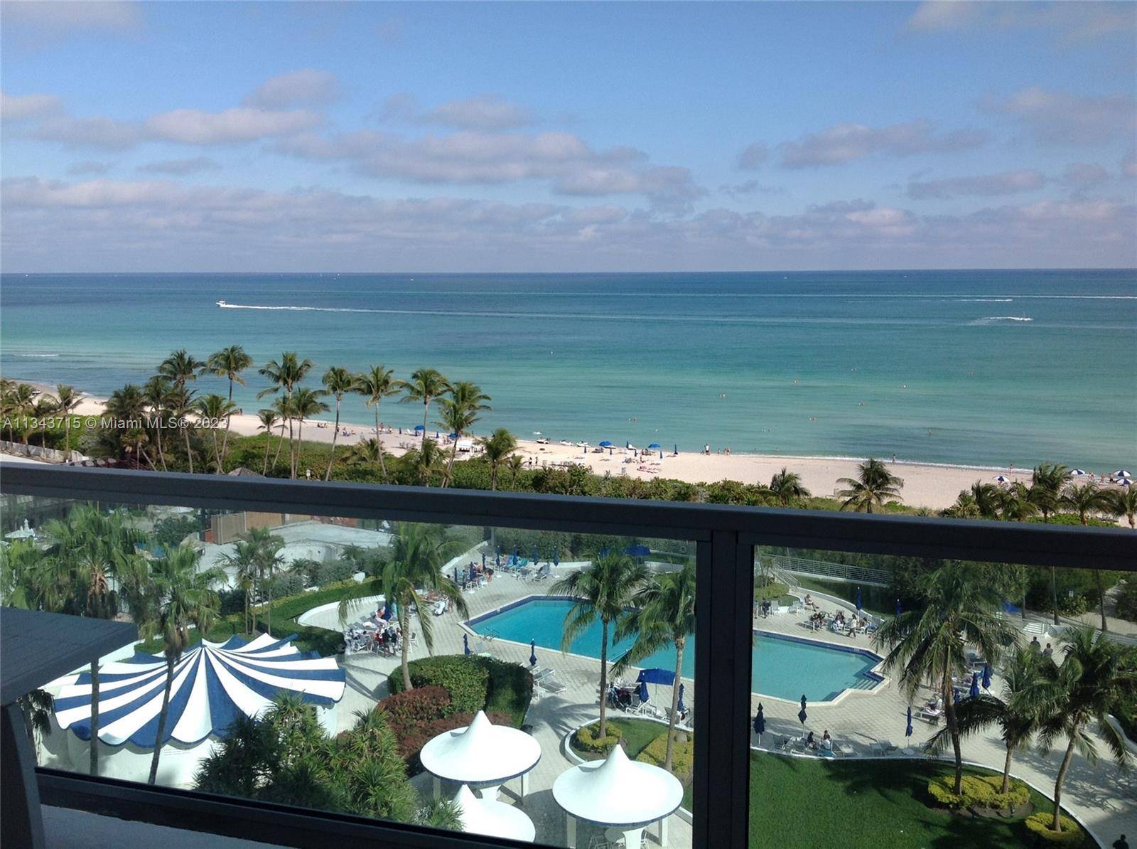 Direct Ocean view from these 2bed 2 bath Ready for your personal touch.
