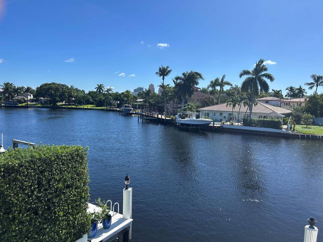 Rare POINT LOT waterfront opportunity in the gated Bal Harbour community of Fort Lauderdale near Las Olas, offering 75 ft of deep water frontage on a wide canal with spectacular ...