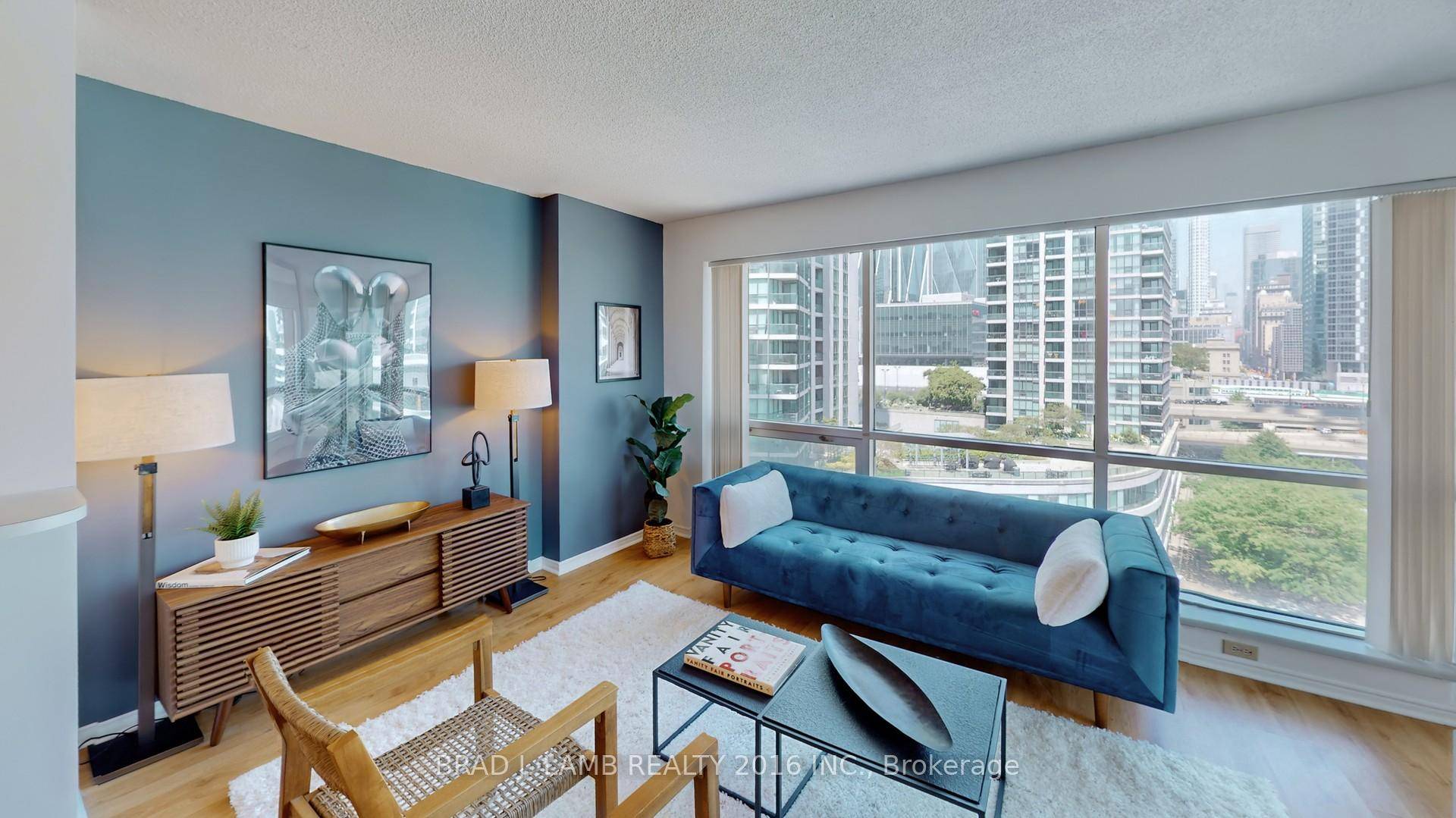 Yonge and Queen's Quay, over 900 square feet one bedroom plus fully furnished den with window which could be a second bedroom within the most centrally and conveniently located waterfront ...
