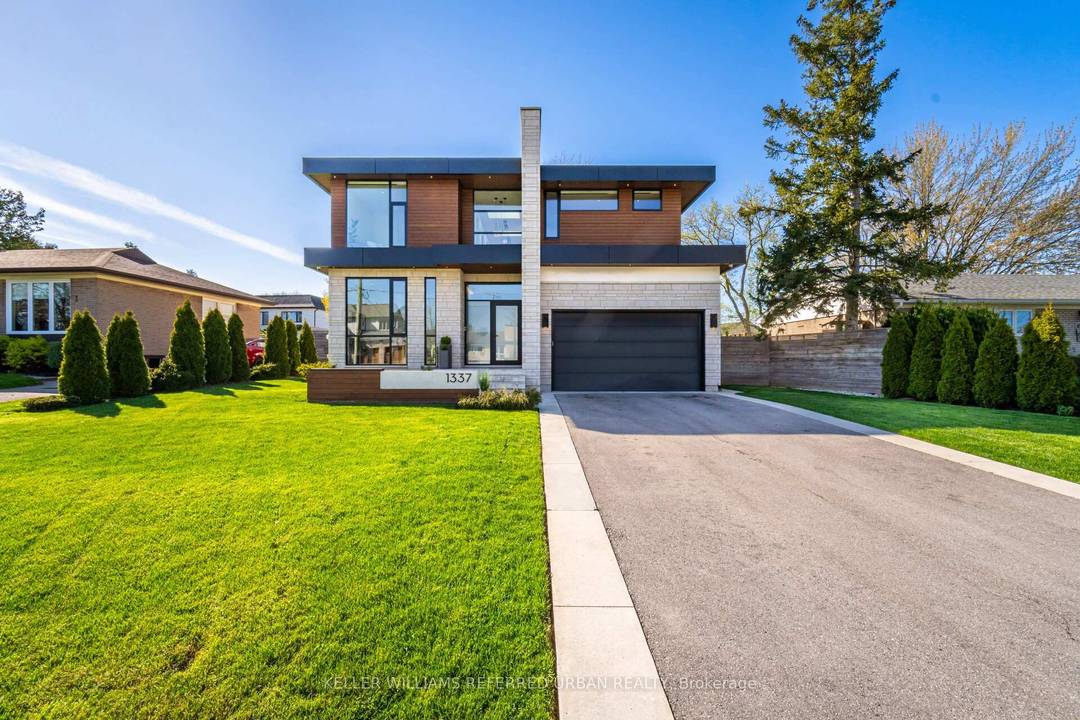 Step into the pinnacle of modern elegance with this stunning custom built executive home, completed in 2020 and nestled in the highly sought after heart of Southeast Oakville.