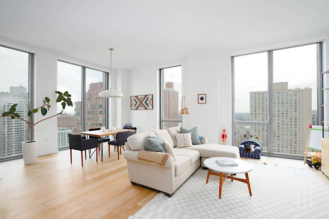 Experience daily sunrises over the East River from your gracious, light filled aerie perched on the 22nd floor of this spectacular, amenity rich, SHoP designed building on 89th and First ...