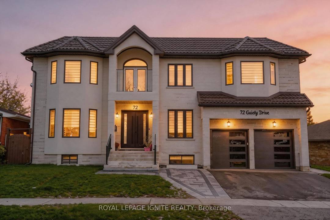 This custom built home design and modern engineering, 6, 700 square feet of living space situated on a rare, double 78 foot lot.
