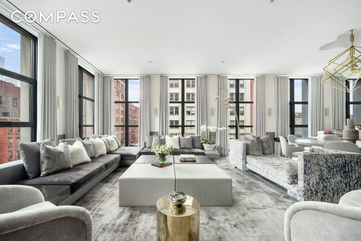 One of a kind, intelligently designed and sprawling 4, 912 SF, this 4 bedroom corner home with children's playroom and home office media room features tremendous scale and sophistication.