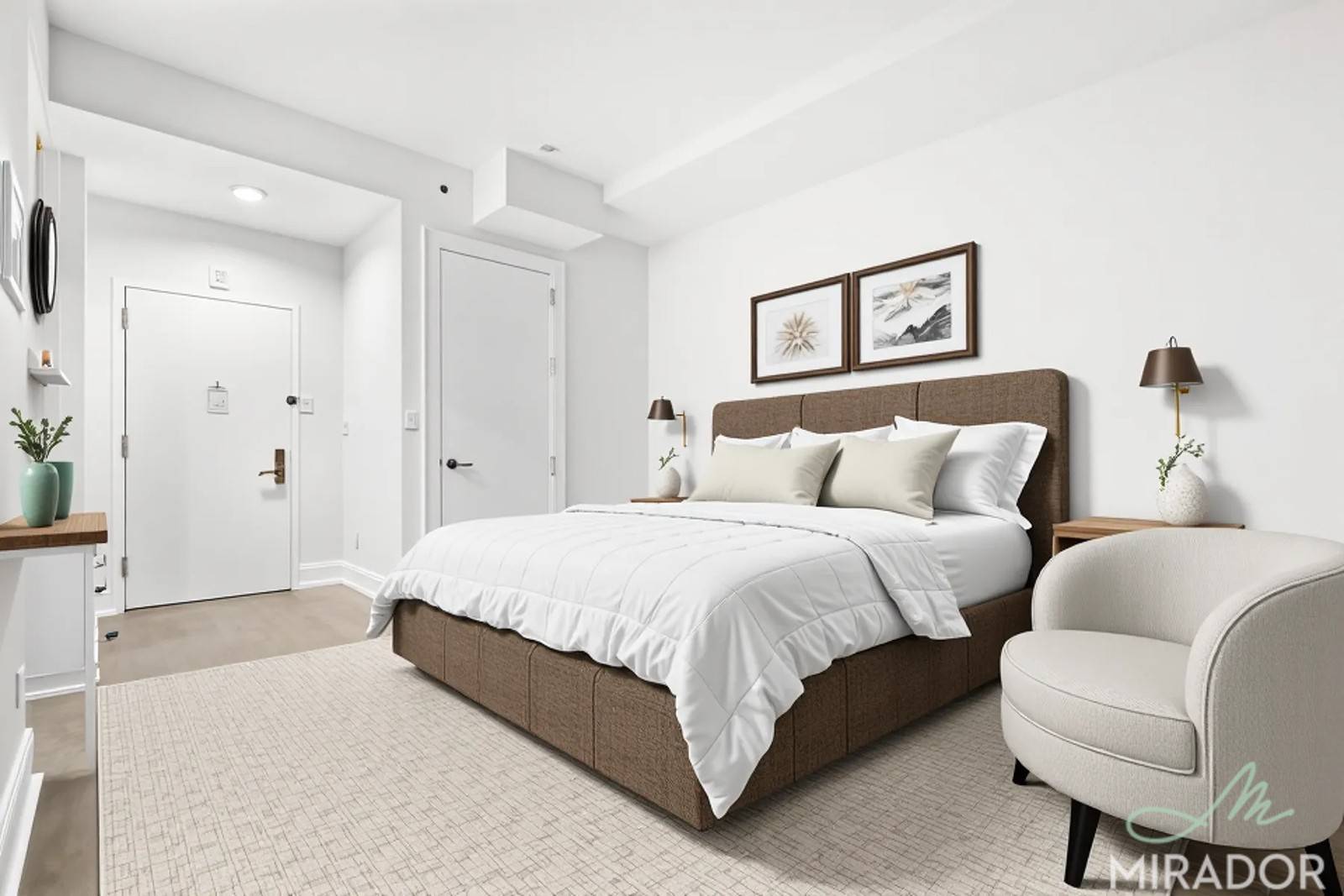 Renovated studio now available at 15 Park Row.
