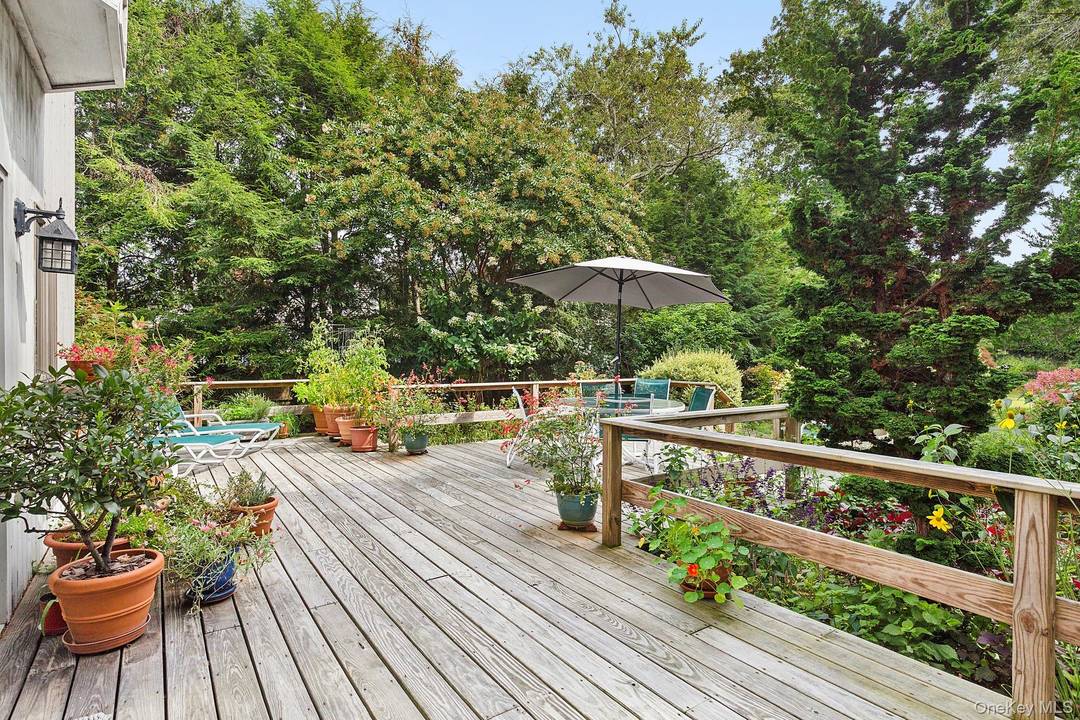 Set off the road, on the fringe of Sag Harbor Village, with a sidewalk path to parks, shops and restaurants, lies this gem of a property with beautifully natural gardens, ...