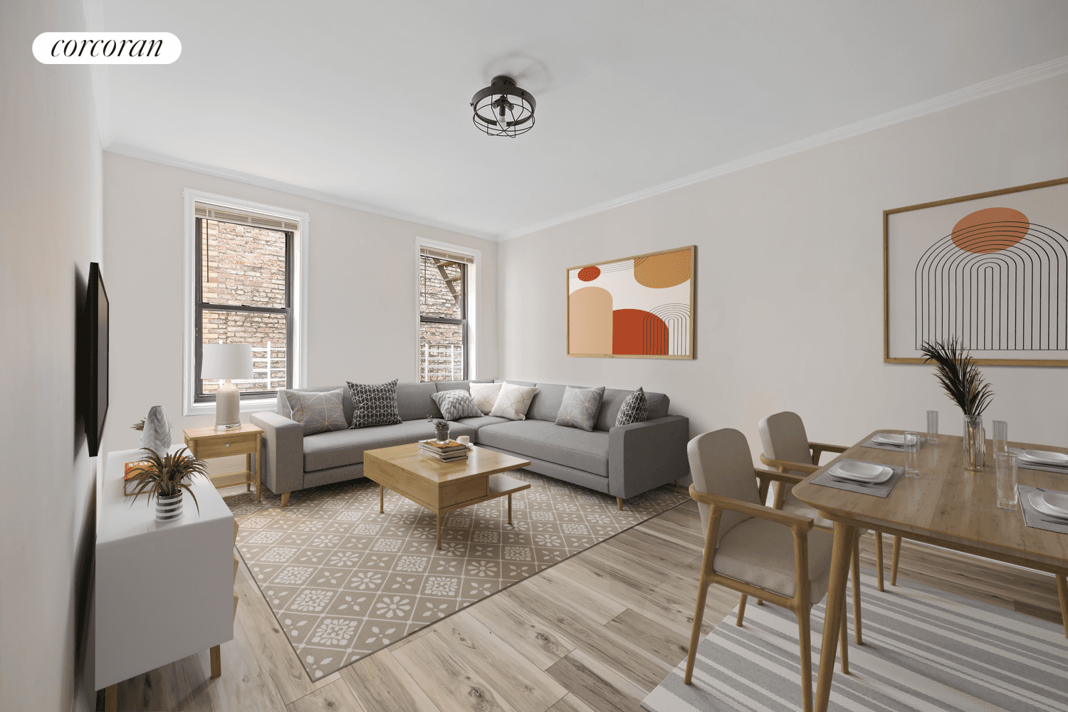 Discover Modern Elegance at 43 33 48th Avenue 3B, Sunnyside Bliss CondominiumsStep into the inviting 711 sq ft space of this fully renovated one bedroom condo and experience urban living ...