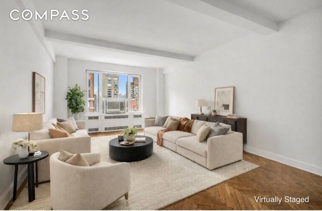 Perched high above Park Avenue, unit 15H is an expansive 1 bedroom apartment in mint condition with all the elegance and character you would expect in a prewar home.