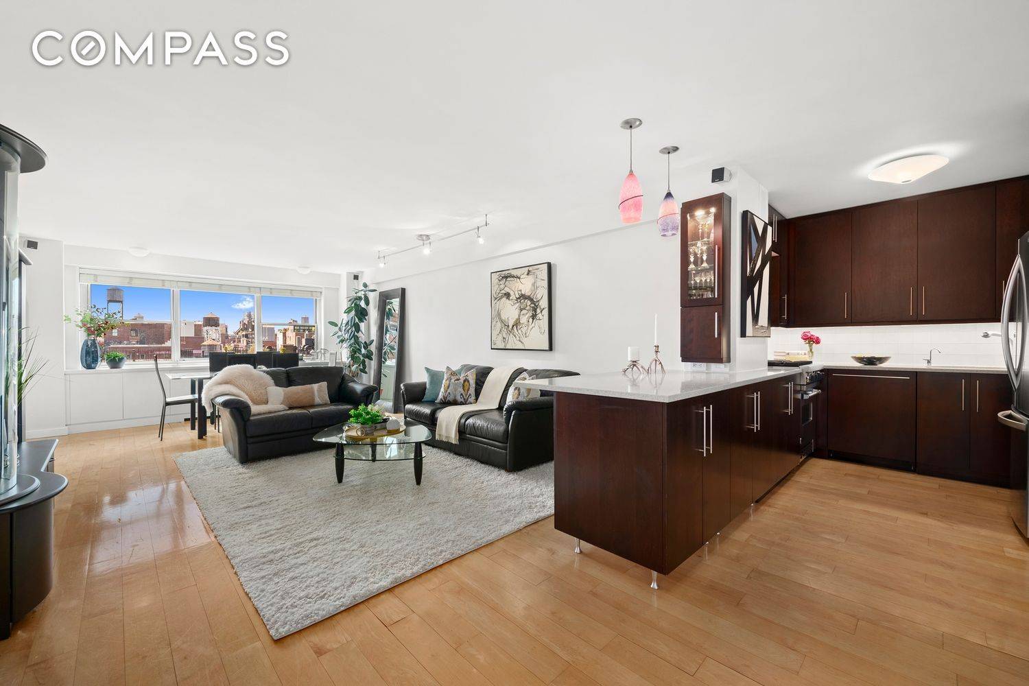Introducing 16P, a spacious 1 Bedroom 1 Bathroom residence nestled in the vibrant heart of Greenwich Village within the prestigious luxury co op, The Stewart House.
