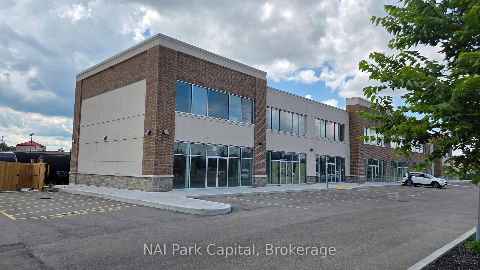 Newly constructed Commercial Office condominium with excellent exposure to York Rd and Victoria Rd, offering high visibility for your business.
