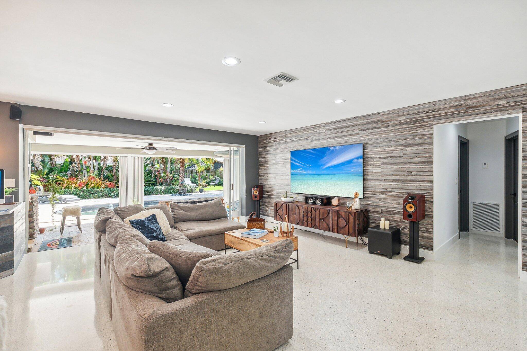 Private East Boca Pool Home with Tropical Backyard Oasis !