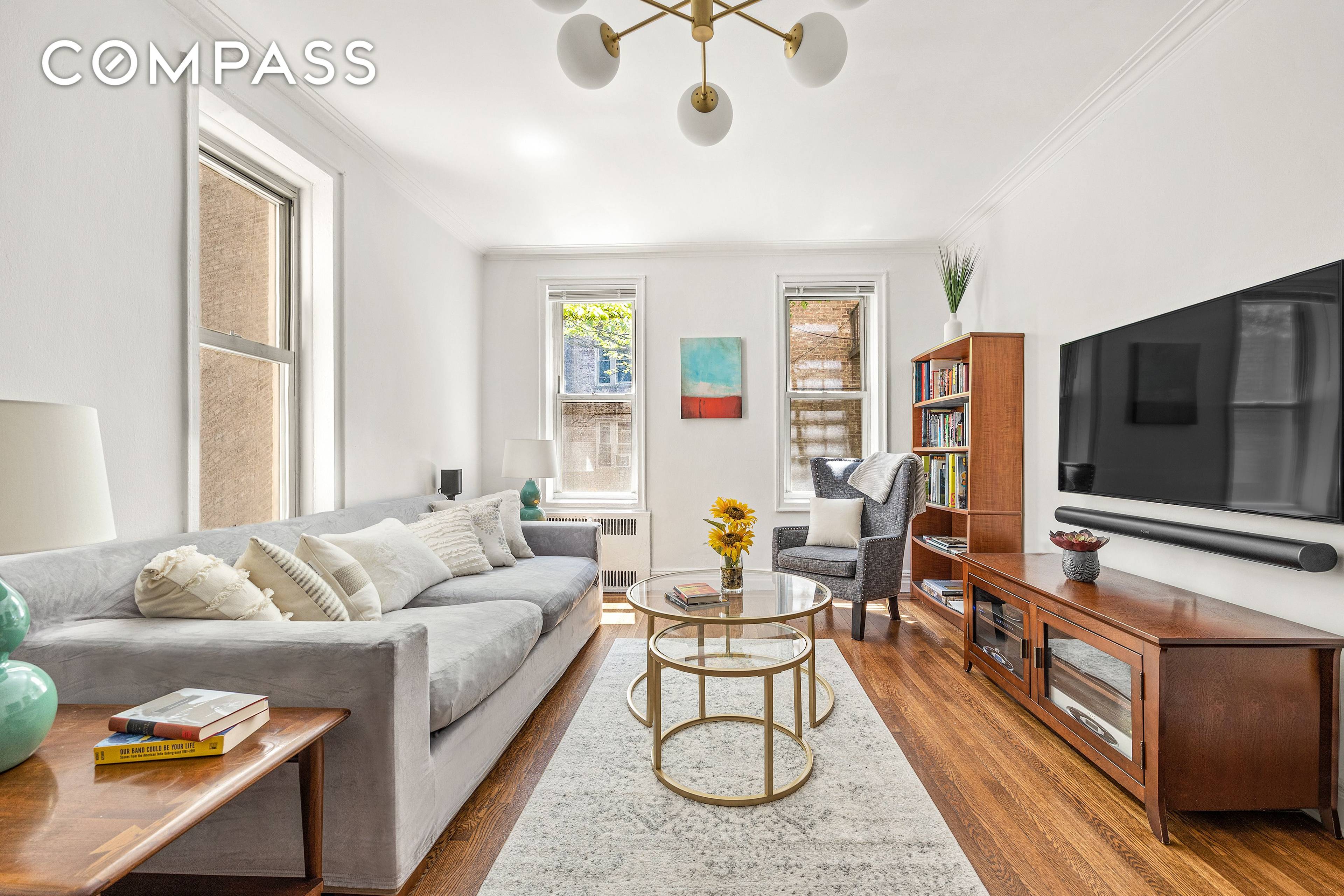Beauty, space and location you ll find all three in this fabulous 2 bed, 2 bath pre war co op in Windsor Terrace, just two blocks from Prospect Park !
