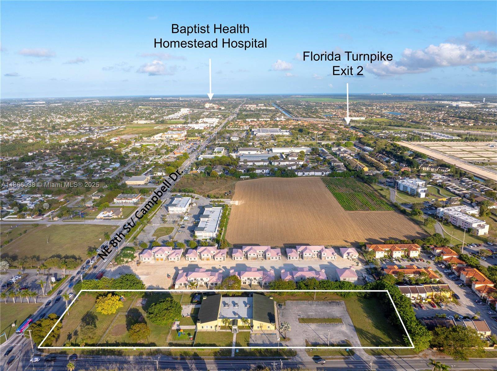 Discover an exceptional commercial opportunity in the heart of Homestead !