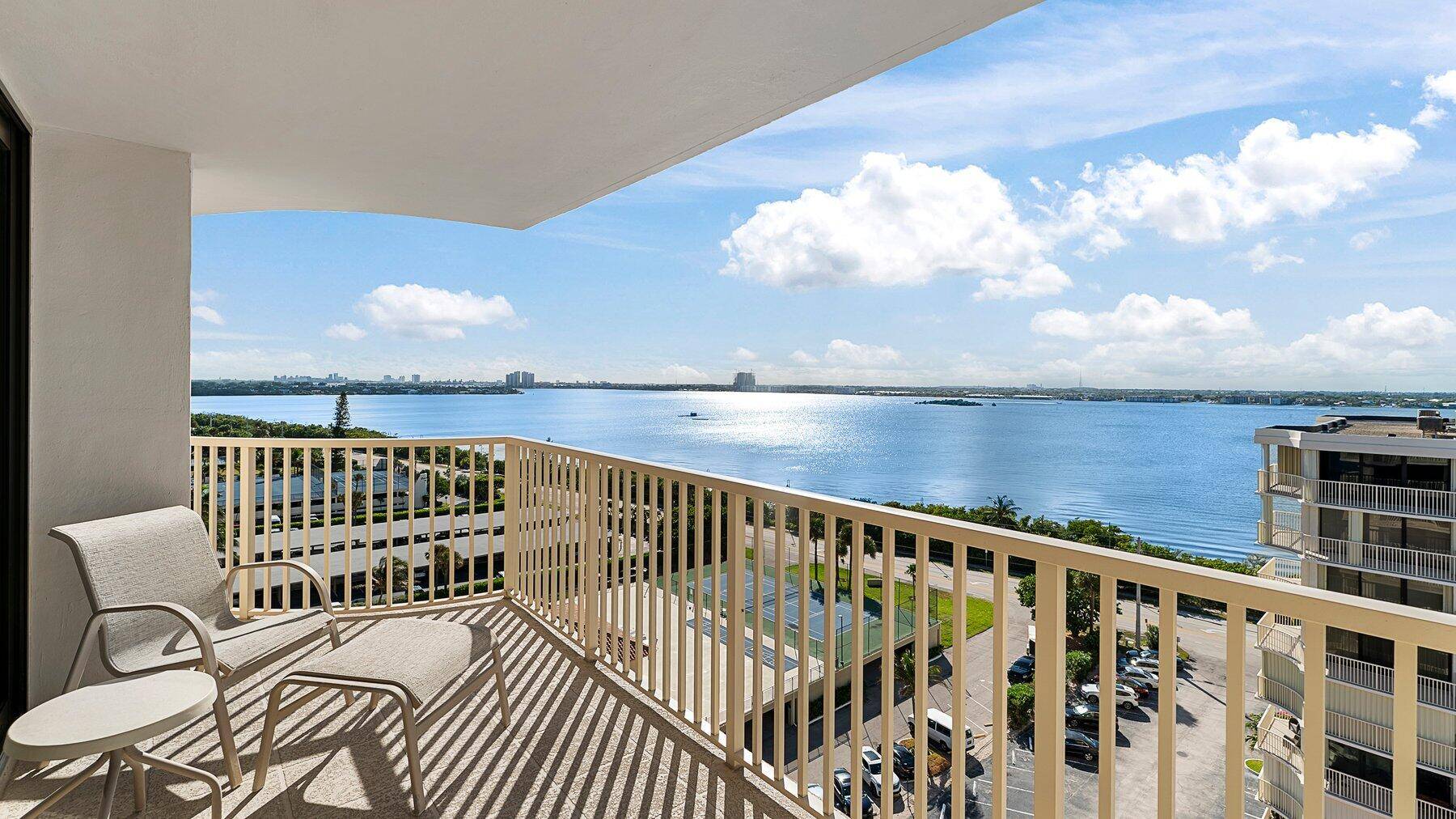 Beautifully updated and decorated high floor condo with wrap around balcony and views from the ocean to the Intracoastal and Mc Arthur State Park.