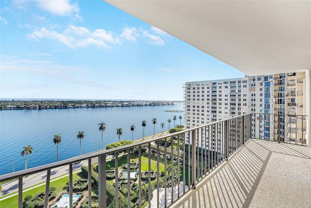 Excellent opportunity to own the 15th floor with direct Intracoastal views at the iconic Rapallo North building.