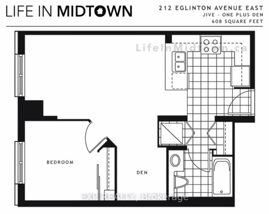 High Floor 1 Den With Parking amp ; Locker Stylish Midtown Living With Unobstructed ViewsWelcome to The Panache at Yonge amp ; Eglinton !