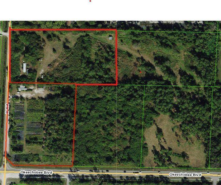 9. 9 cleared acres Okeechobee Blvd D Rd.