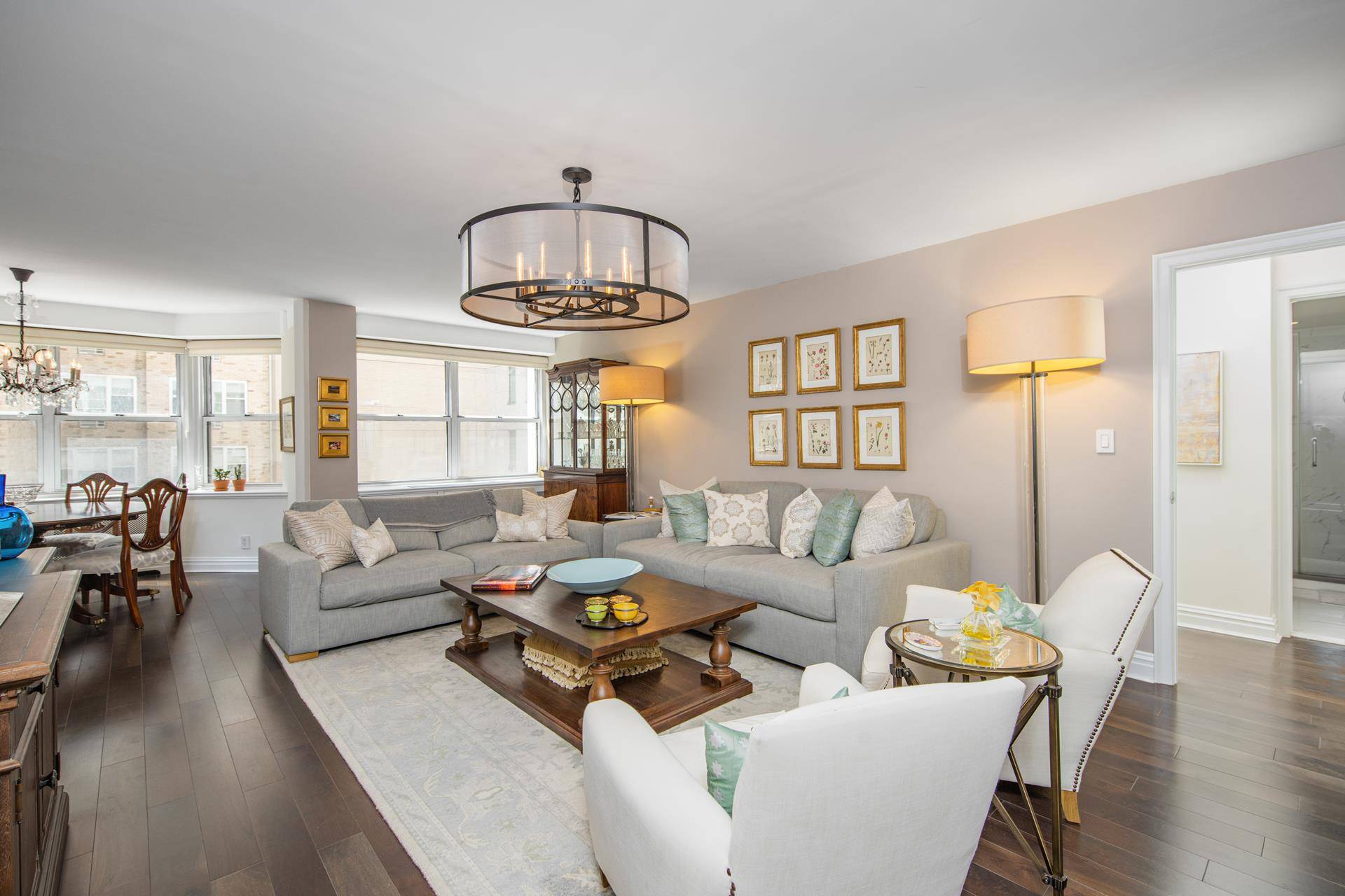 RARE AND WONDERFUL ! ! This grandly proportioned one bedroom convertible 2 home with two full bathrooms has been beautifully renovated.
