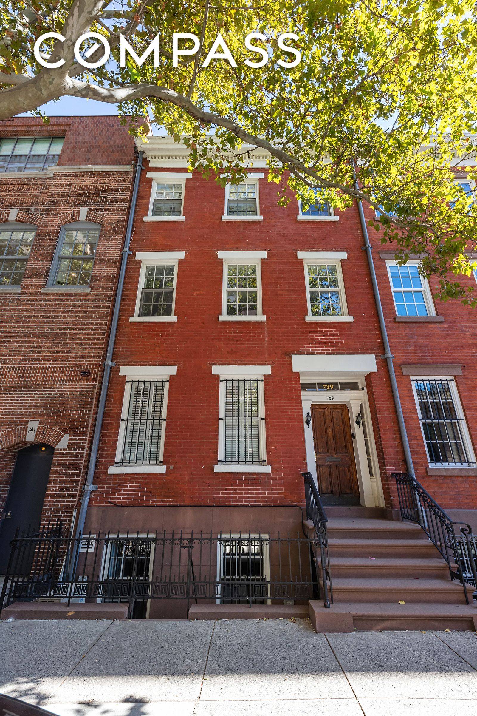 This beautiful West Village Townhouse was owned by the famed artist, Roy Lichtenstein.