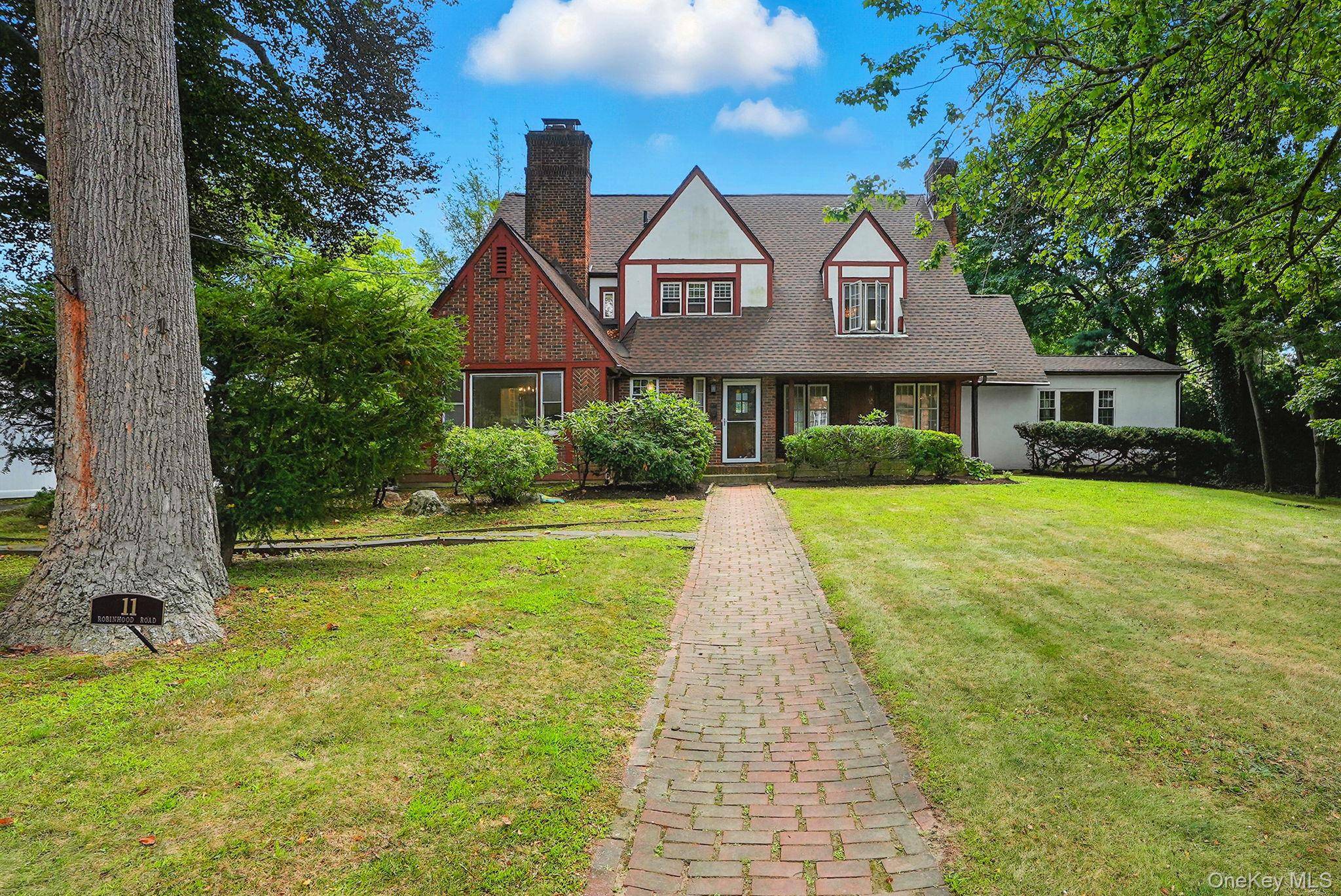 Vintage 3 bedroom, 2. 5 bathroom brick colonial that makes you remember when homes were built to last.