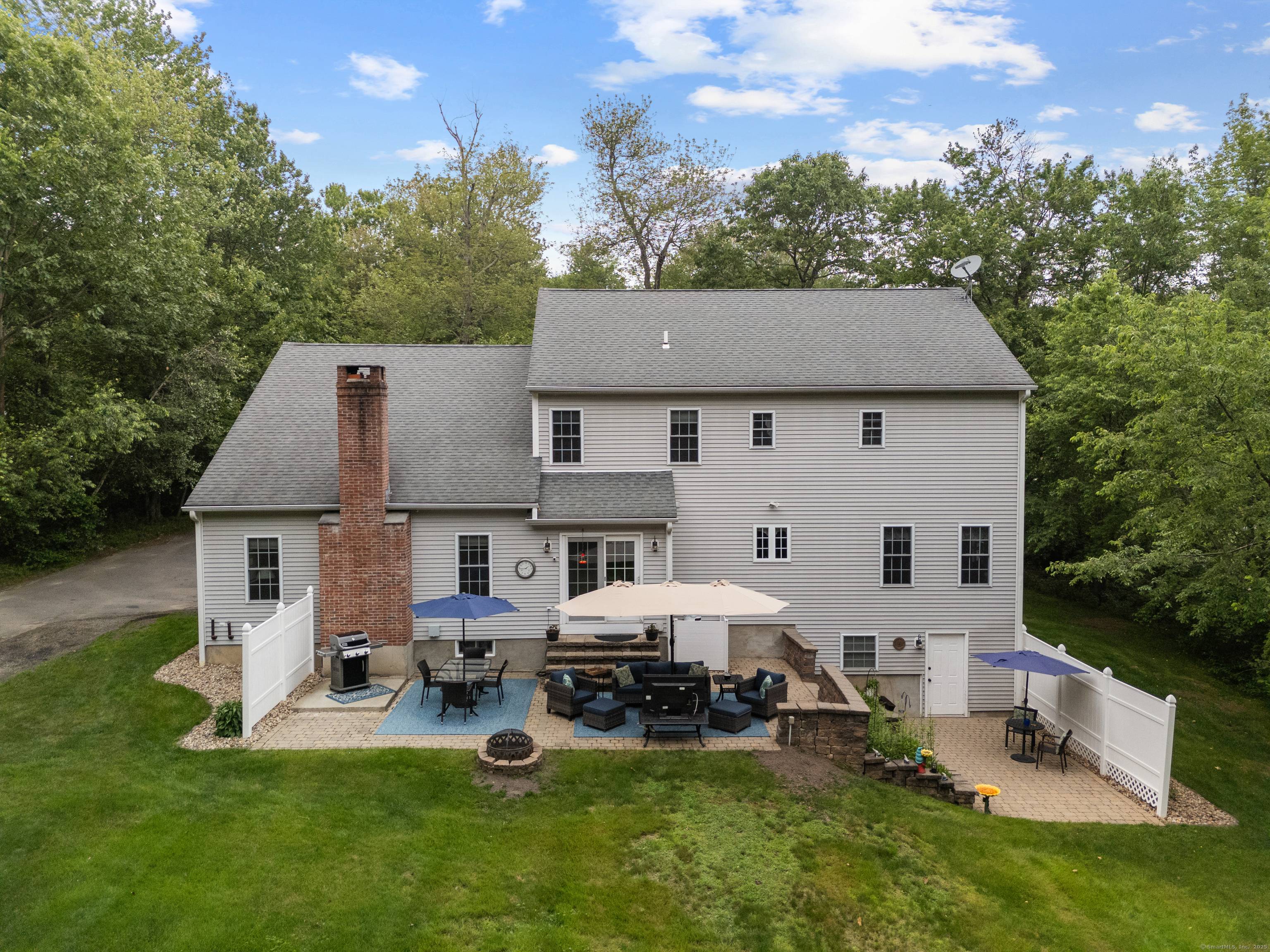 Custom built estate nestled in the scenic hills of the highly sought after Johnnycake area !
