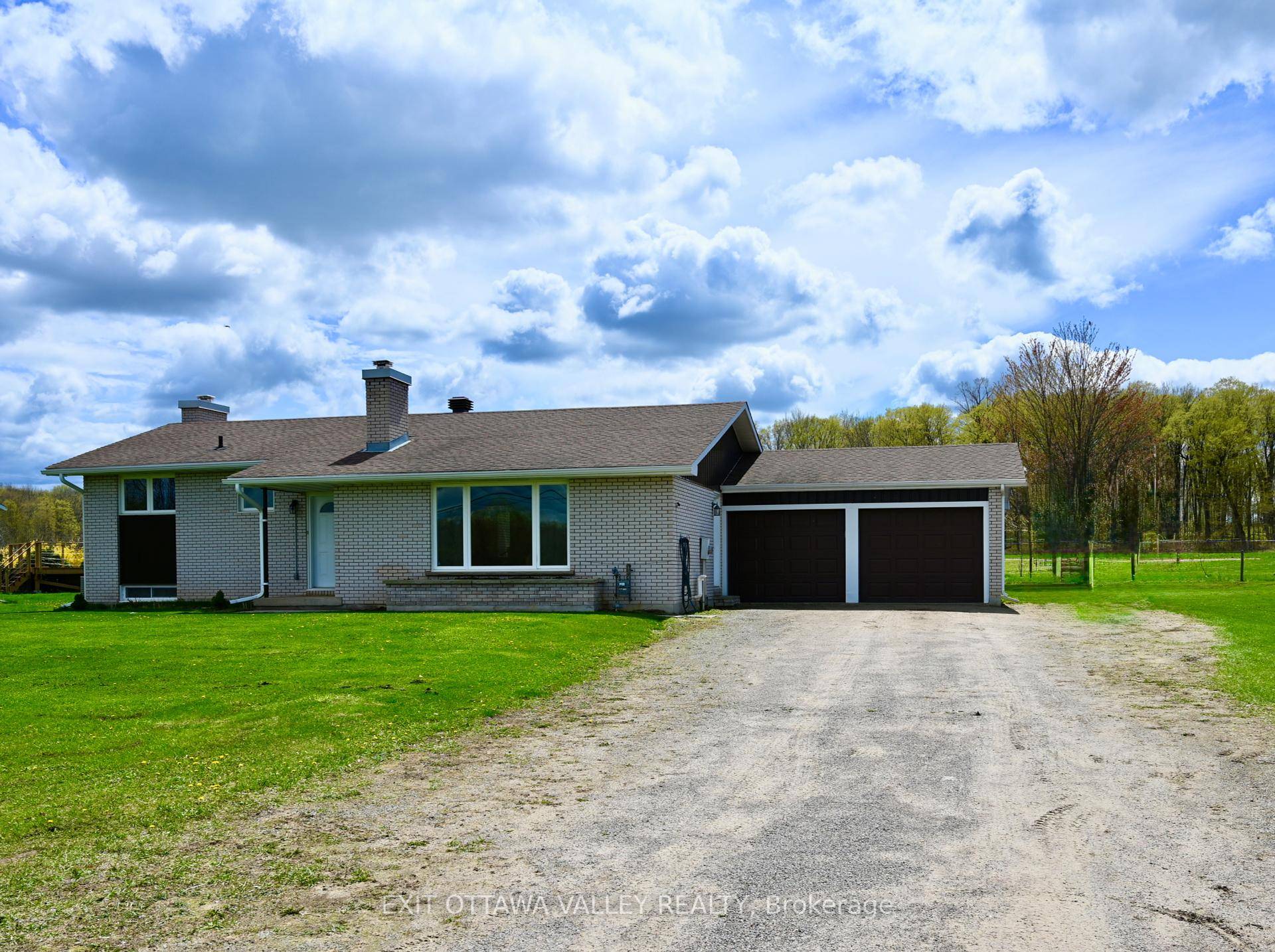 Welcome to 2297 Beachburg Road a beautifully updated 3 bedroom, 2 bathroom home on a large country lot on the edge of Beachburg.