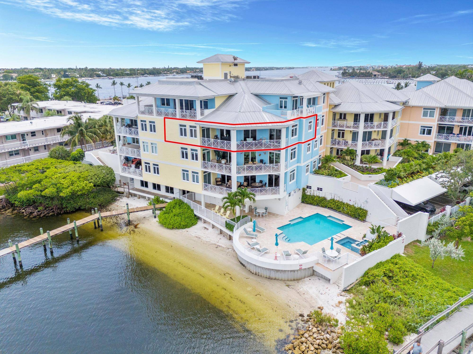 Look no further ! This Key West inspired penthouse offers breathtaking Intracoastal views and is the perfect home for you.
