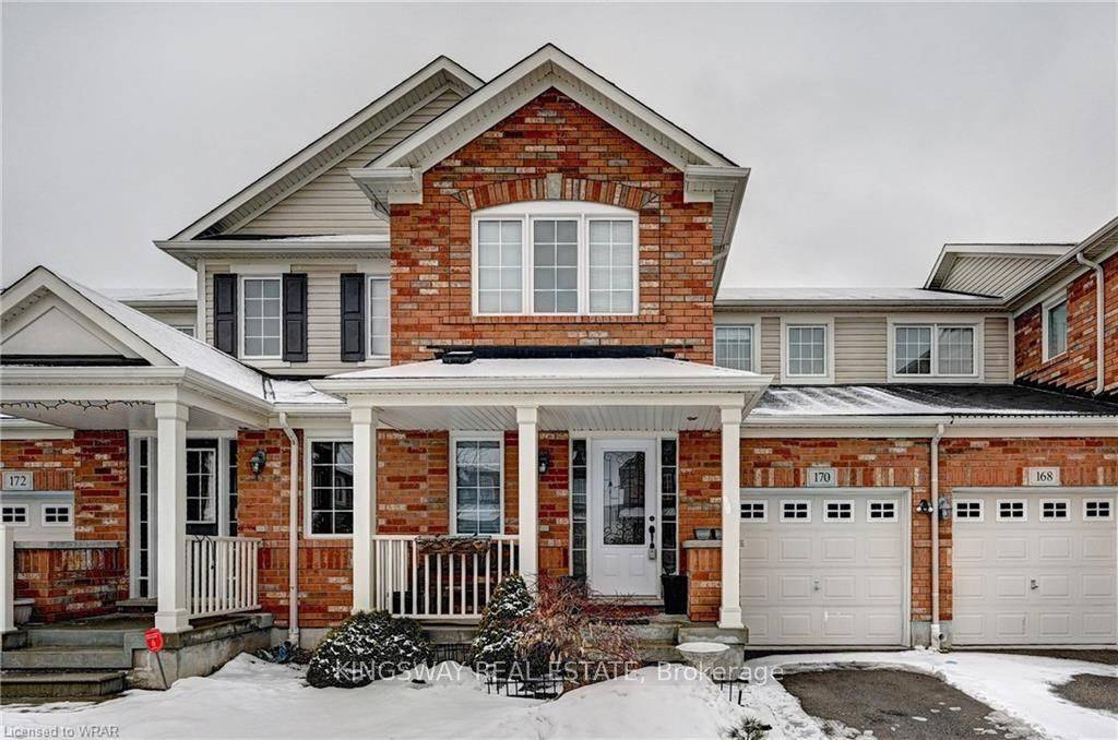 Absolutely Stunning 100 Freehold Town home in The Most Sought After Millpond Community in Hespeler.