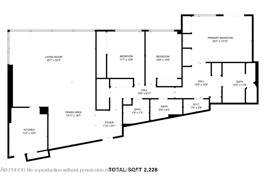 Spacious three bedroom, three bath residence with sweeping Intracoastal views, recently renovated in triple mint condition by AD100 designer KA Associates.
