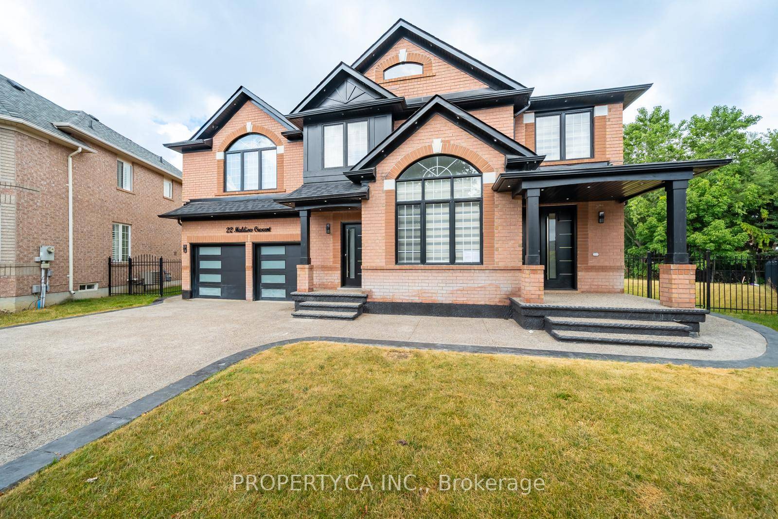Beautiful large brick detached home on a quiet premium lot in The Vales of Castlemore.