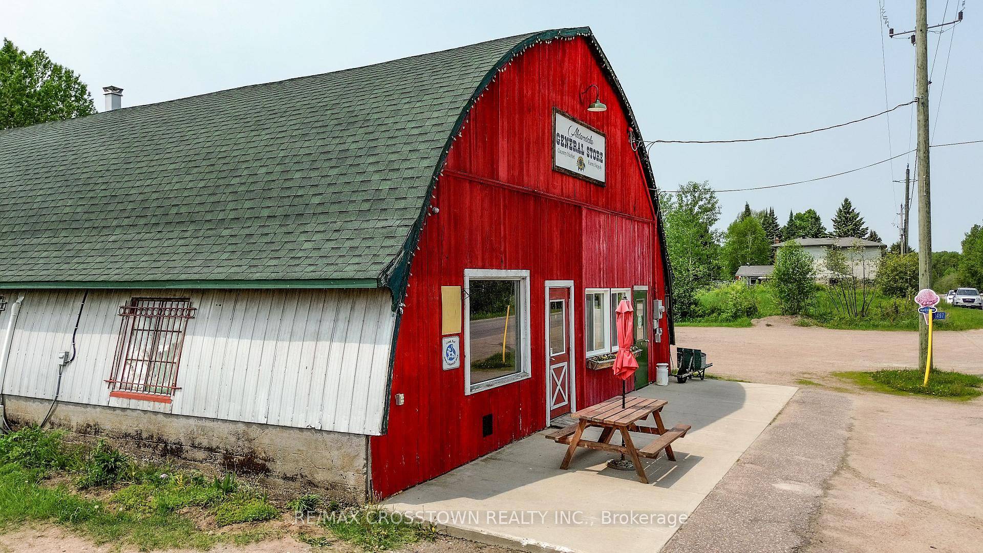 Welcome to a charming and historic commercial property located just outside of Powassan !