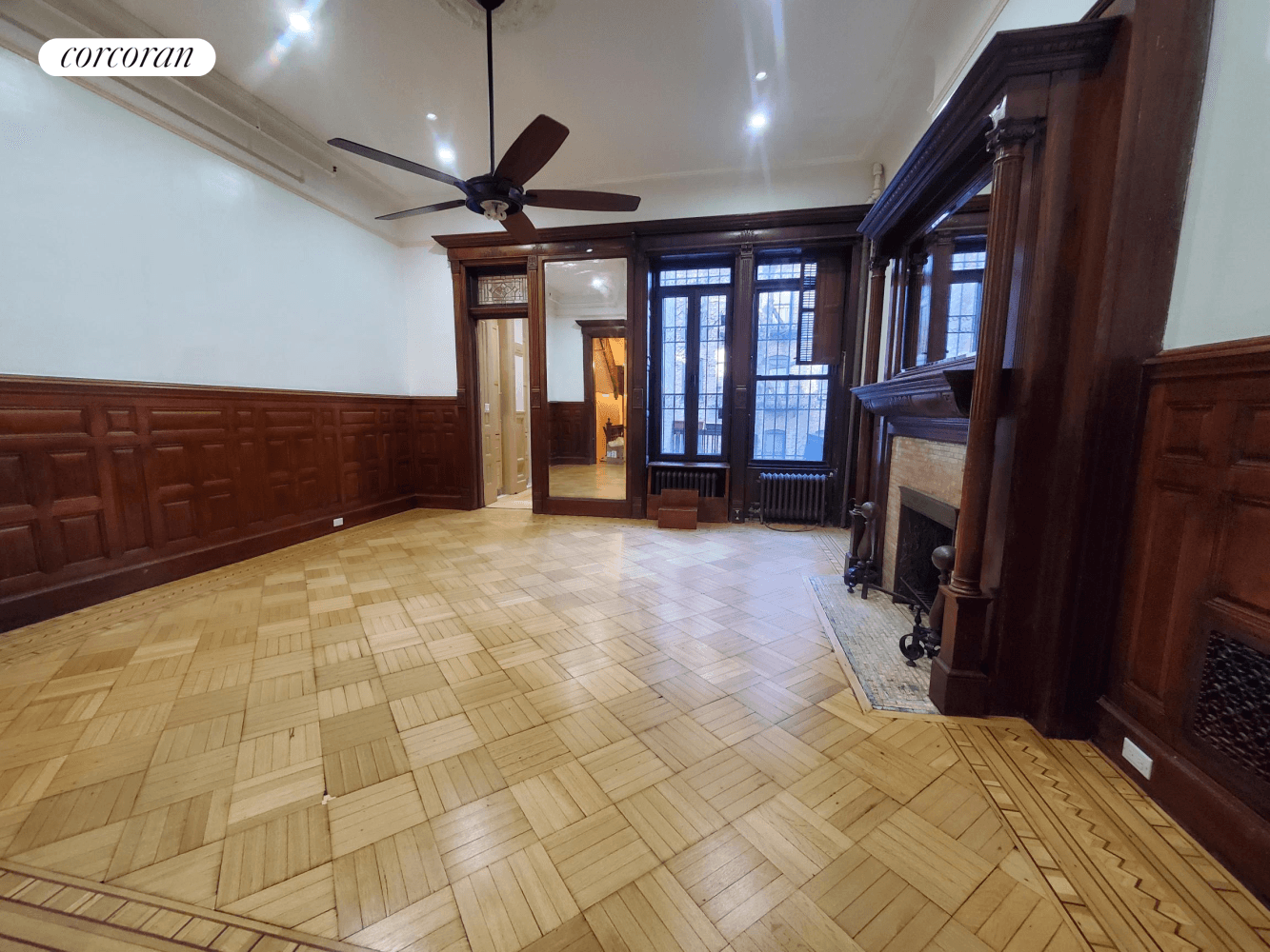 Fantastic Harlem Heights duplex with multiple private outdoor spaces, available for immediate occupancy !
